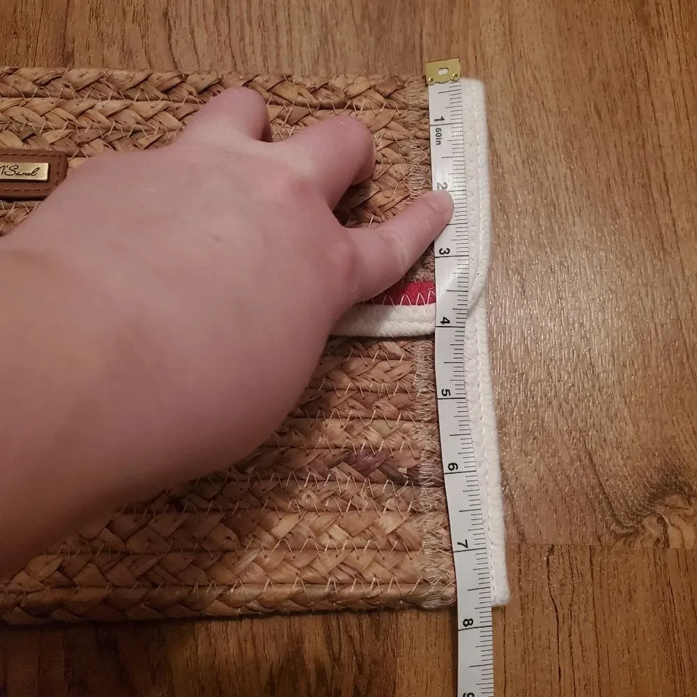 Sun'n'Sand Accessories Woven Clutch Handbag